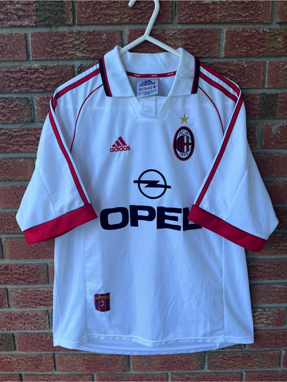 Adidas AC Milan Men’s Soccer Jersey Sz XL